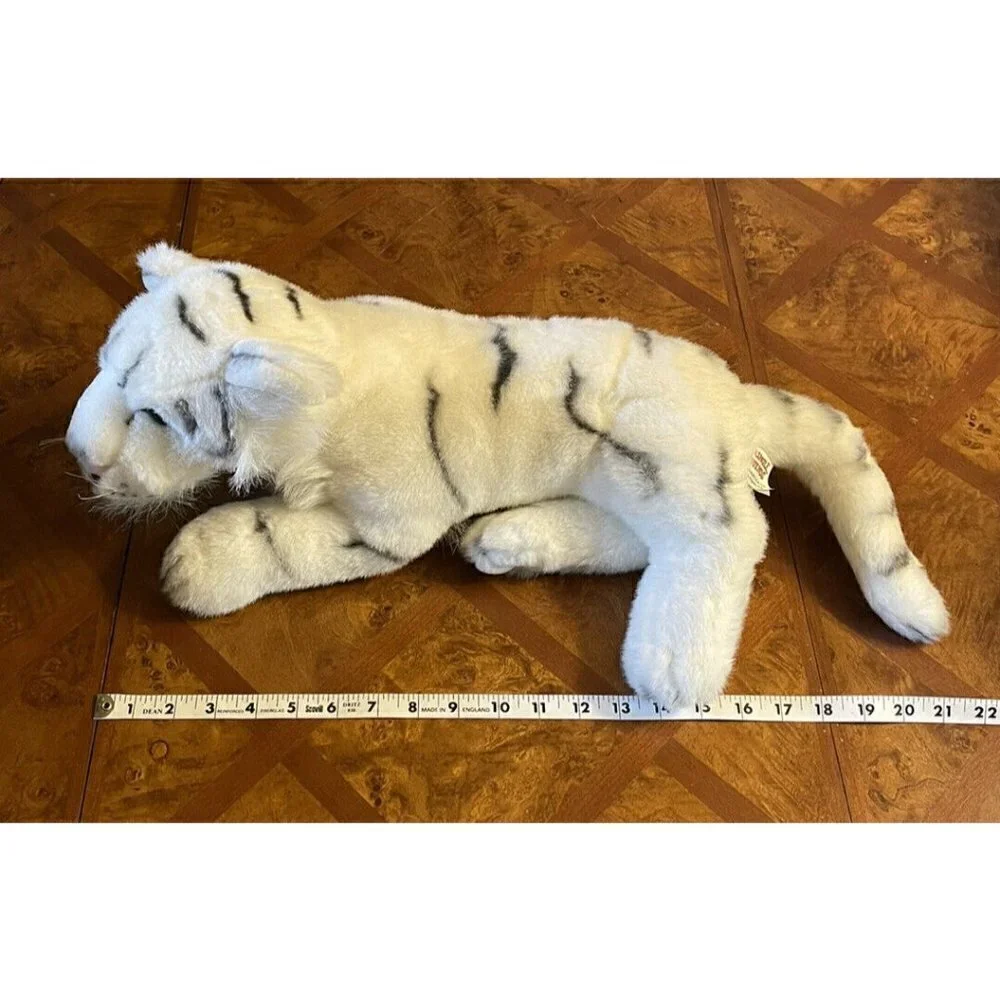 Kellytoy Jungle Friends White Siberian Tiger Plush 21